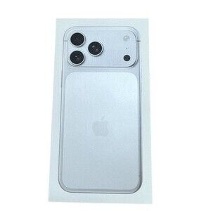 iPhone 17 Pro Max Silver Empty Box Only Model A3257